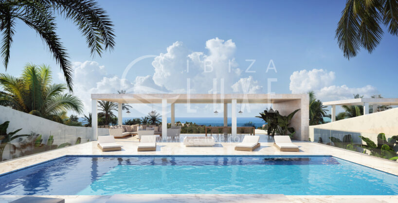 villa de luxe à vendre avec piscine à Ibiza