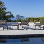 Magnifique maison de vacances à Ibiza avec piscine et vue sur la mer et l'île mystique d'Es Vedra